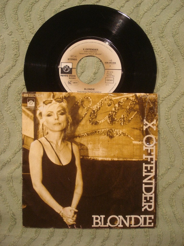 Blondie 7" Vinyl Single: ‘X Offender’ (Duitsland), Ophalen of Verzenden, Gebruikt, Pop