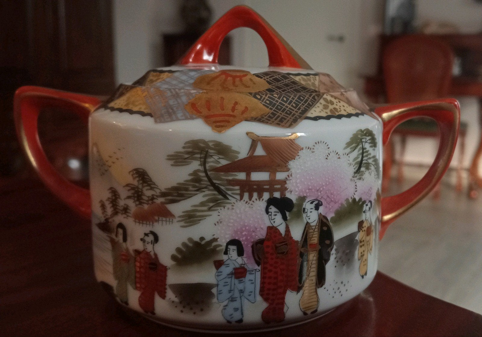 Japans Jukani Suikerpotje, Ophalen of Verzenden