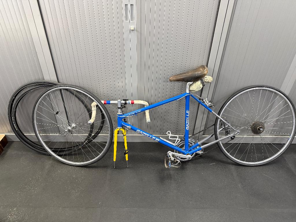 Gazelle retro / vintage Racefiets, Fietsen en Brommers, Ophalen, Jaren '60 of nieuwer, Velgrem, 47 tot 51 cm