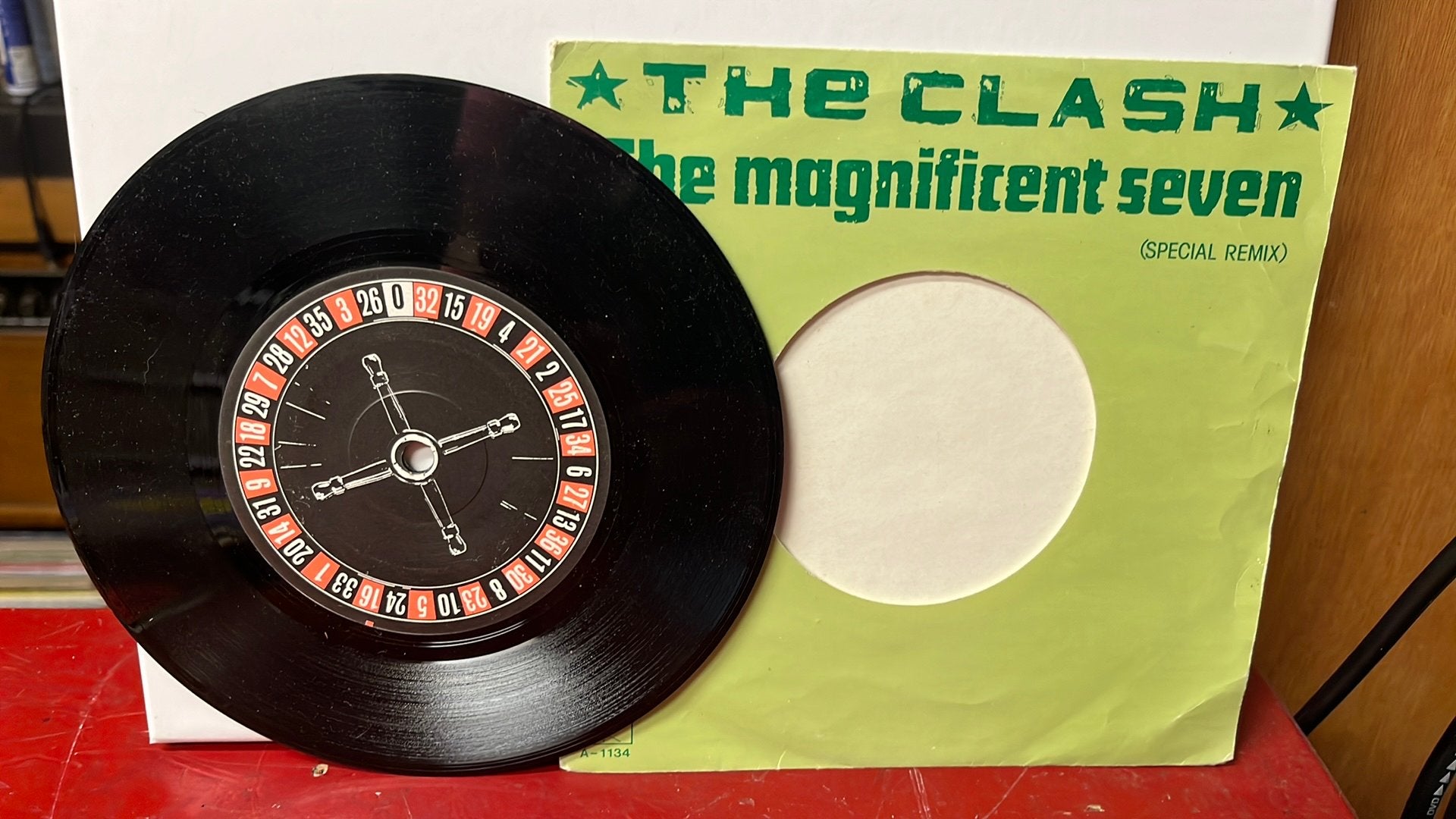 The Clash The magnificent seven, Cd's en Dvd's, Vinyl Singles, Ophalen of Verzenden, Gebruikt, Pop