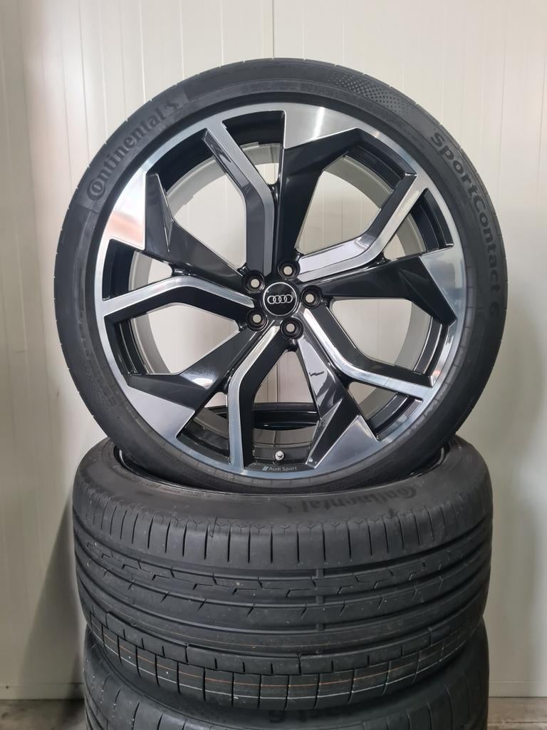 23' Audi RSQ8 SQ8 Q8 Audi Sport Velgen met zomerbanden, 295 mm, Banden en Velgen, Overige maten, Ophalen of Verzenden
