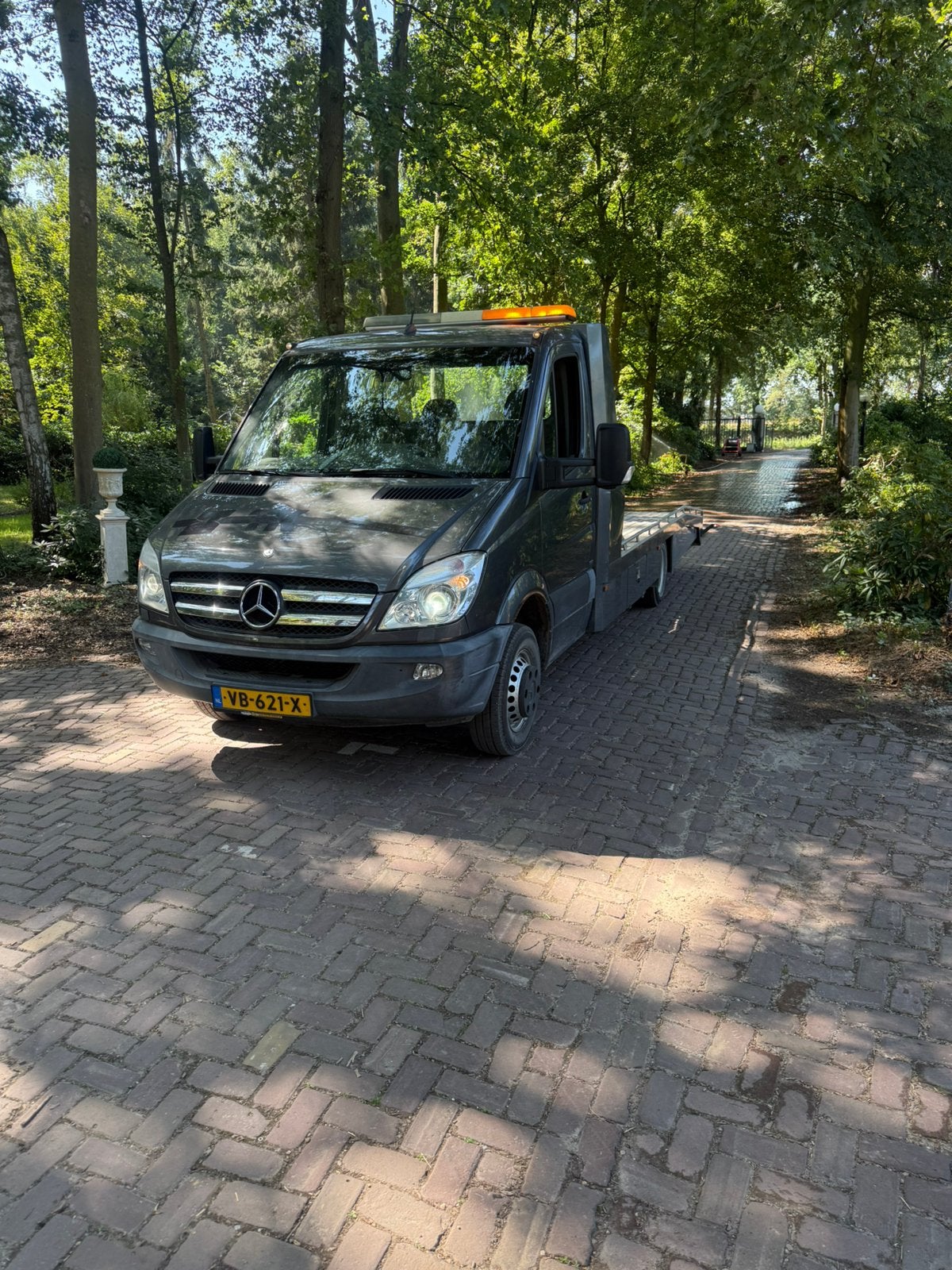 Mercedes-Benz Sprinter 519 CDI Tijhof autotransporter automa, Auto's, Automaat, 2275 kg, 190 pk, 2987 cc