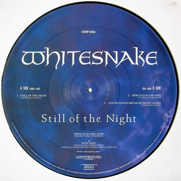 Whitesnake – Still Of The Night  Picture Vinyl, 12", Nieuw., Maxi-single, Ophalen of Verzenden, Pop, 12 inch