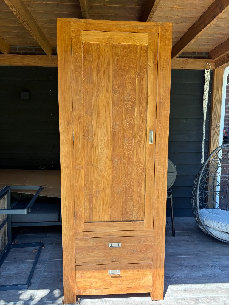 Teakhouten kast, Ophalen, Gebruikt, Teakhout, 25 tot 50 cm
