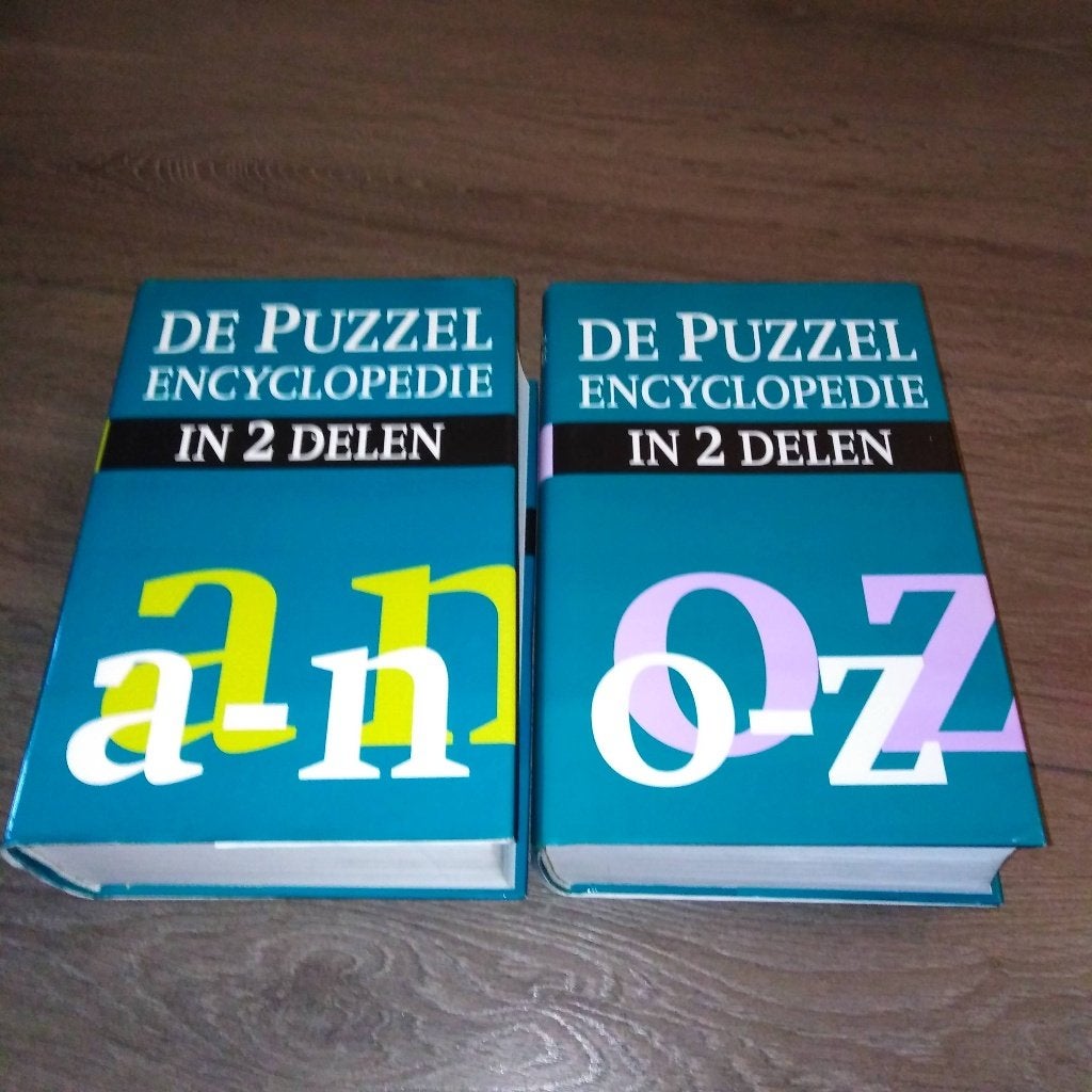 De puzzelencyclopedie in 2 delen van auteur Henk Cornelissen, Ophalen, Gelezen, Overige onderwerpen