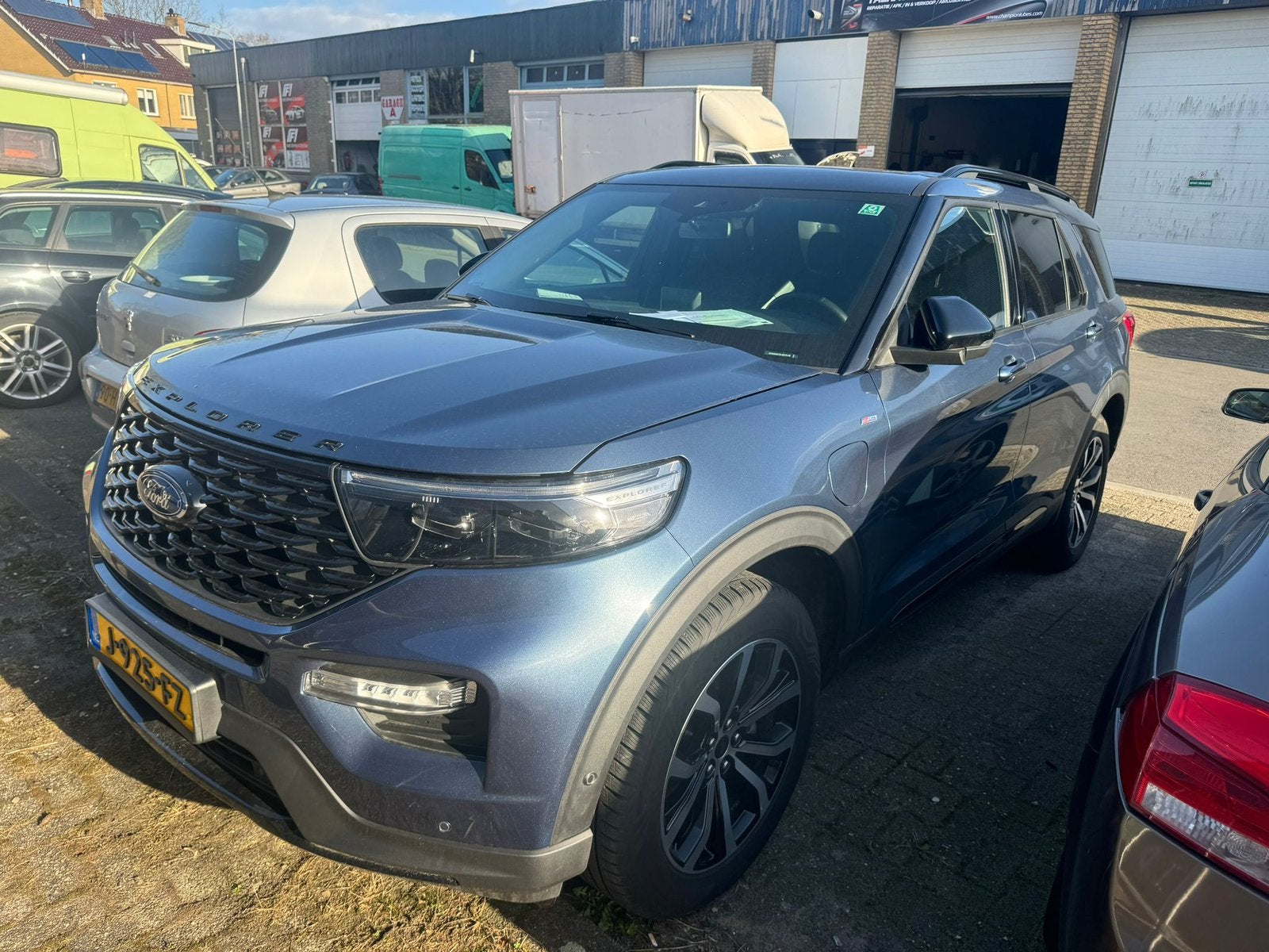 Ford Explorer 3.0 V6 Ecoboost PHEV 7P ST-Line 457pk Incl BTW, Auto's, Ford, Bedrijf, Explorer, 4x4, ABS, Achteruitrijcamera, Adaptieve lichten
