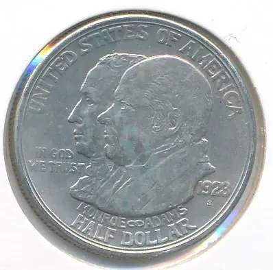 Verenigde Staten Half Dollar 1923, Ophalen of Verzenden, Noord-Amerika, Losse munt, Zilver