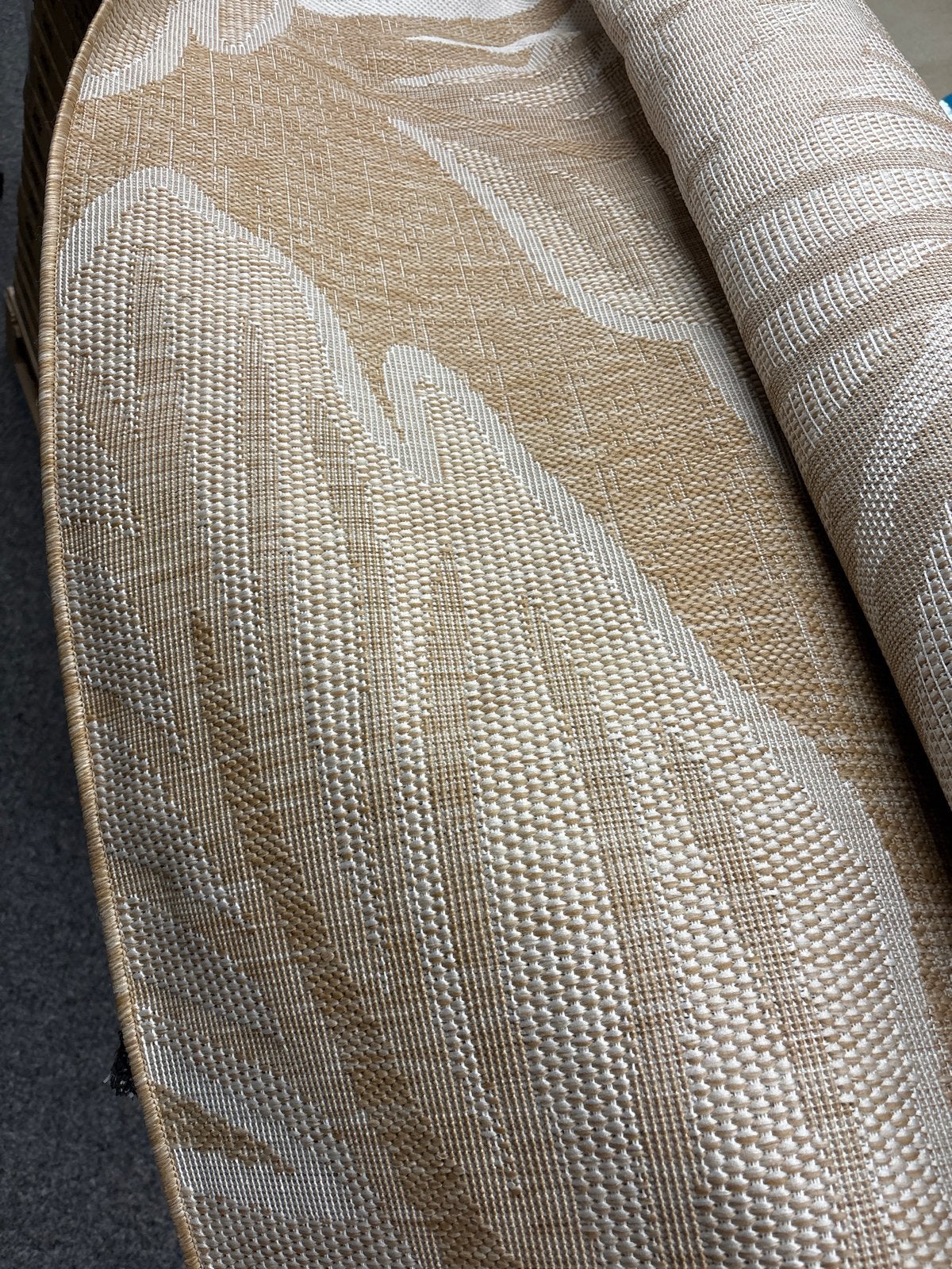 Tara Buiten Tapijt 300x400 cm - Natuurlijke Kleur, Ophalen, Beige, 200 cm of meer, Modern