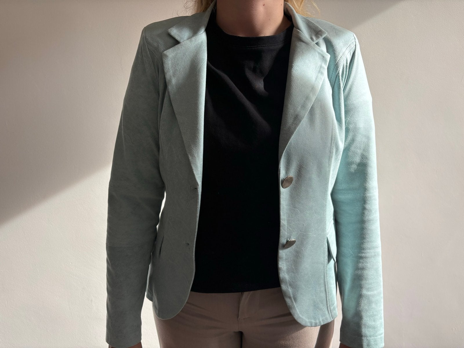 HART by Helena Hart Jasje - Zo goed als nieuw, Kleding | Dames, Maat 38/40 (M), Blauw, Ophalen of Verzenden, Zo goed als nieuw