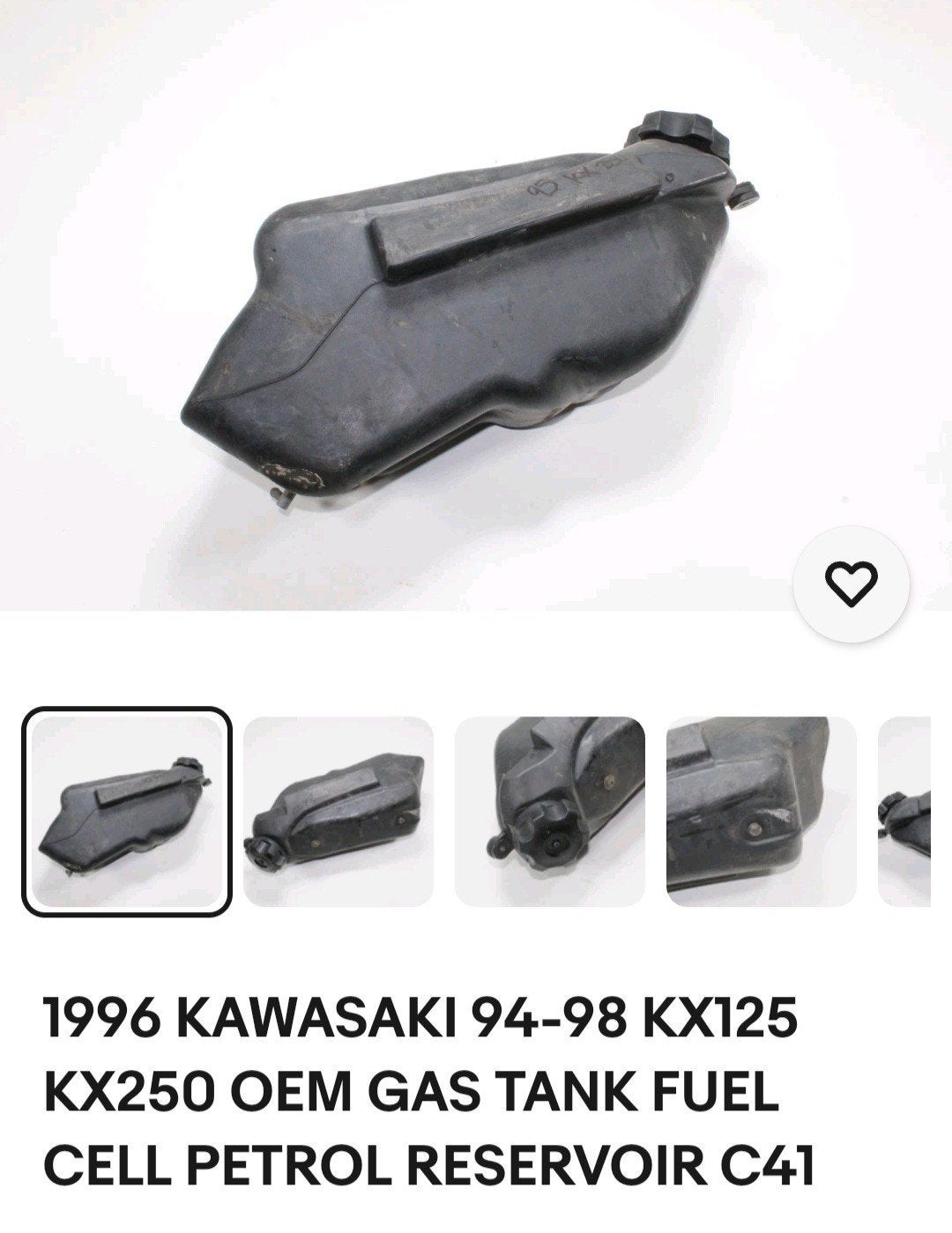 Gezocht, tank kawasaki kx 94 tot 98, Ophalen of Verzenden