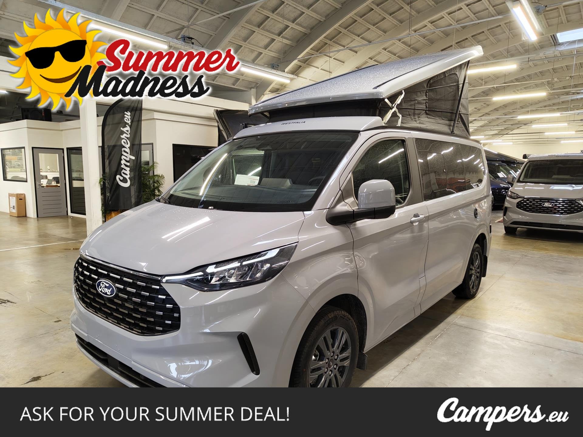 Ford Nugget L1 Titanium 150PK Westfalia, Buscamper of Camperbus, Airconditioning, Bedrijf, Ford