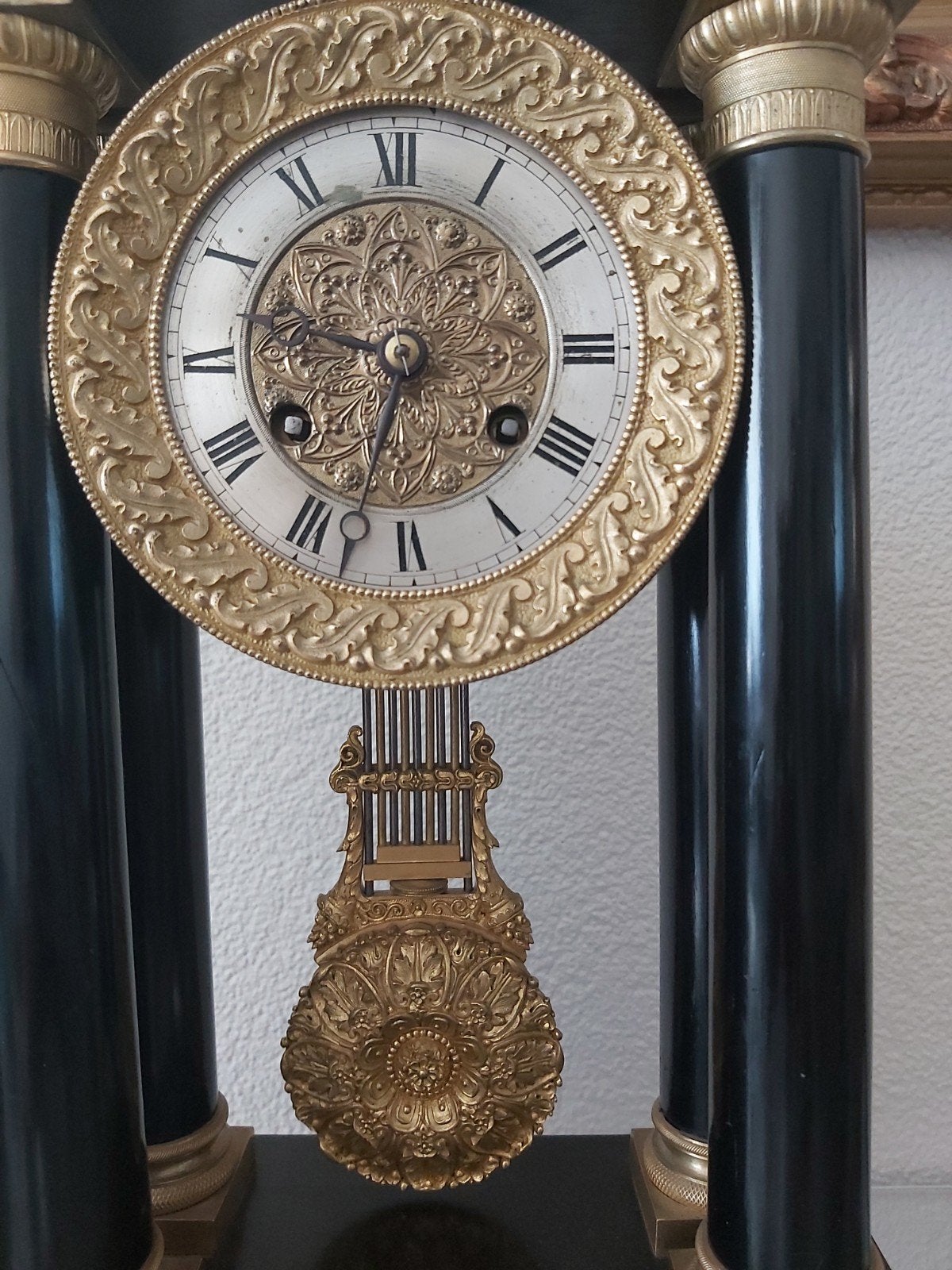 Antieke Franse kolompendule, Verzenden