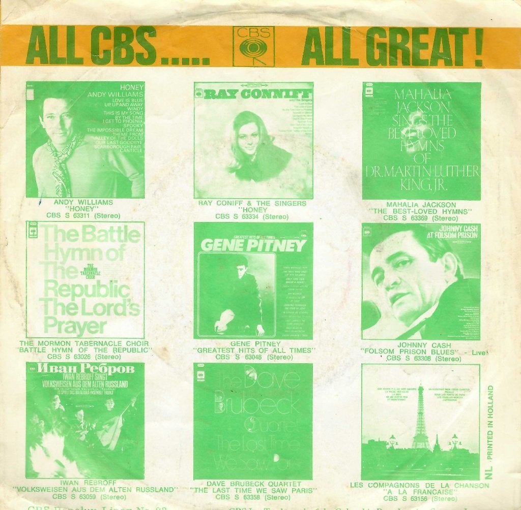 Mongo Santamaria - Cloud Nine - CBS 4086 (1969), Gebruikt, 7 inch, Overige typen, R&B en Soul
