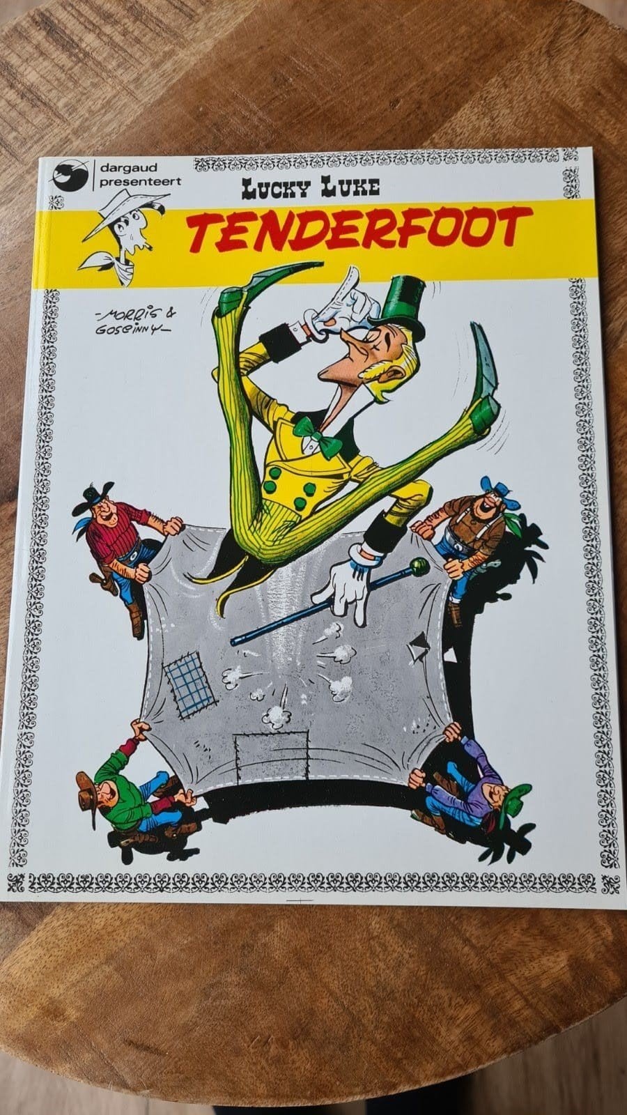 Lucky Luke Tenderfoot speciale uitgave. 1968., Boeken, Eén stripboek, Nieuw, Ophalen of Verzenden, Morris & Goscinny