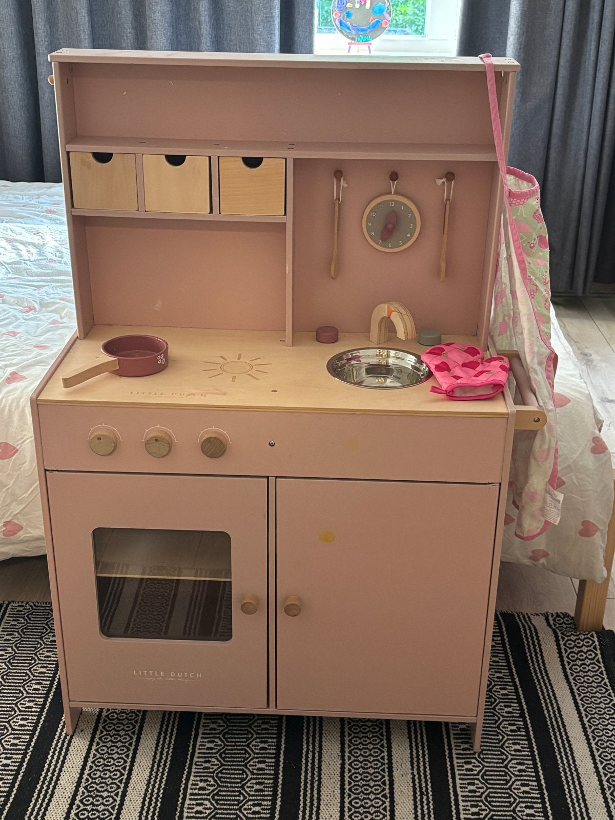 Little Dutch Houten Speelkeuken Roze, Ophalen, Gebruikt, Hout, Speelkeuken