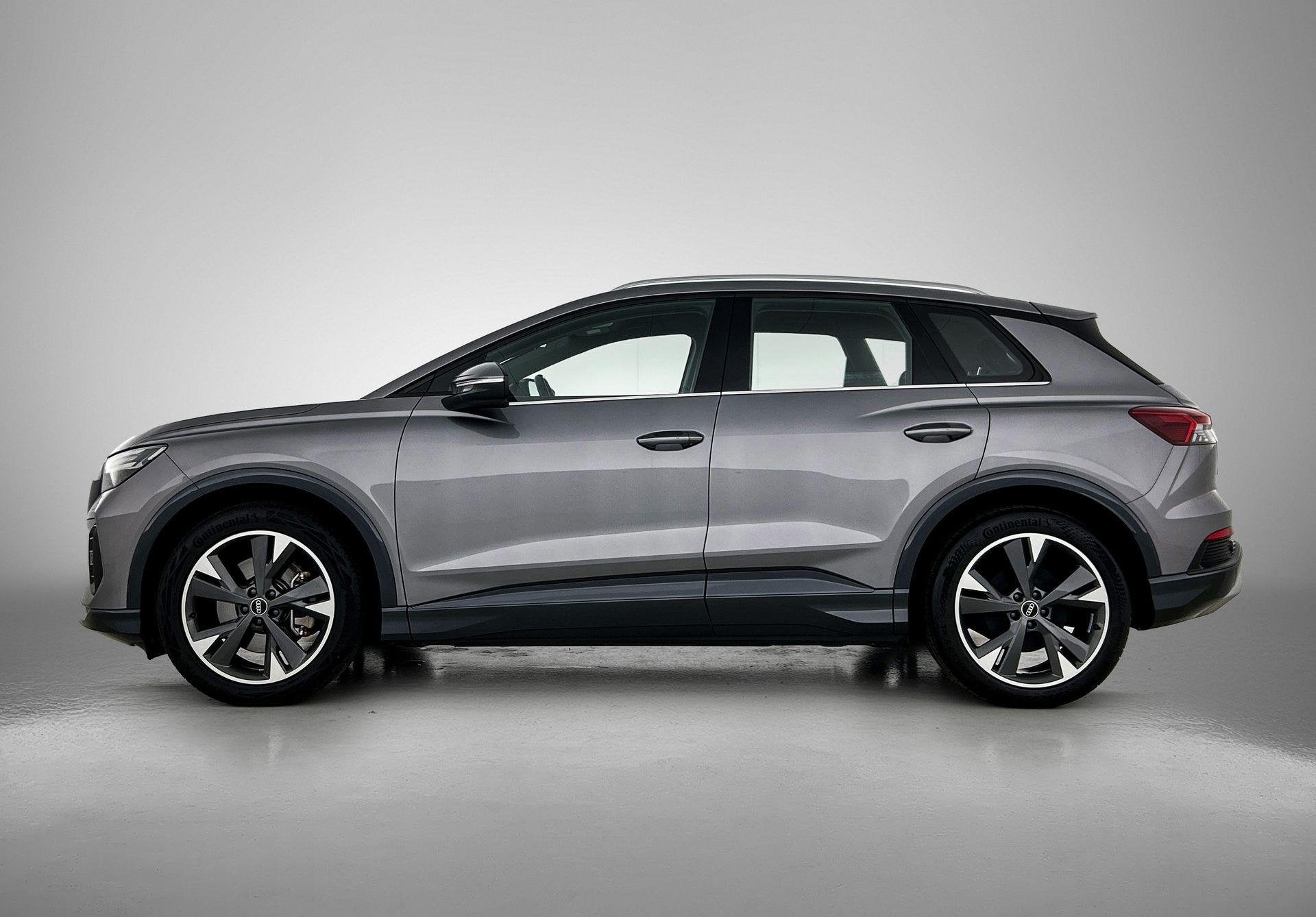 Audi Q4 e-tron 40 Launch edition Advanced 77 kWh, Auto's, Audi, Automaat, 12 maanden, Gebruikt, Zwart