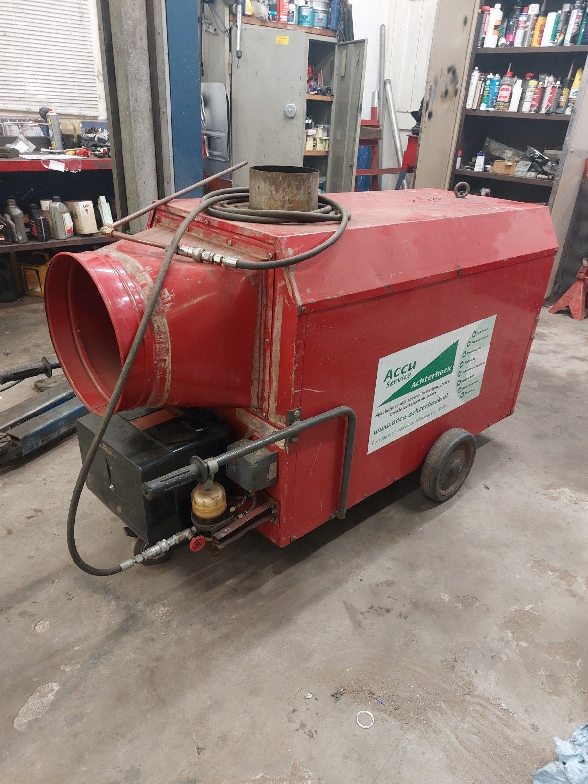 THERMOBILE ITA DIESEL KACHEL, 30 tot 80 cm, Gebruikt, Kachel, Ophalen of Verzenden