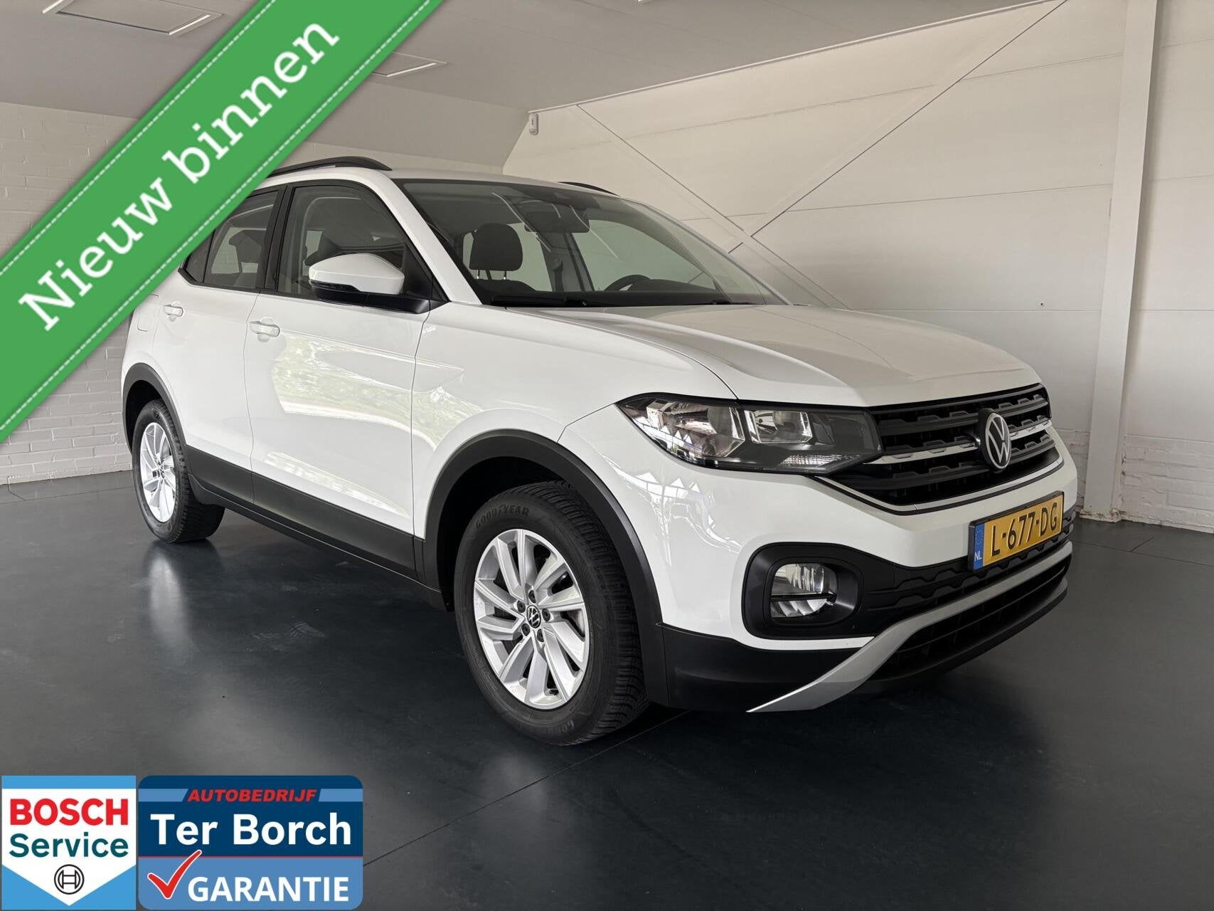 Volkswagen T-Cross 1.0 TSI Life Executive Adaptive,Navi,Car-, Auto's, T-Cross, Gebruikt, Euro 6, 95 pk