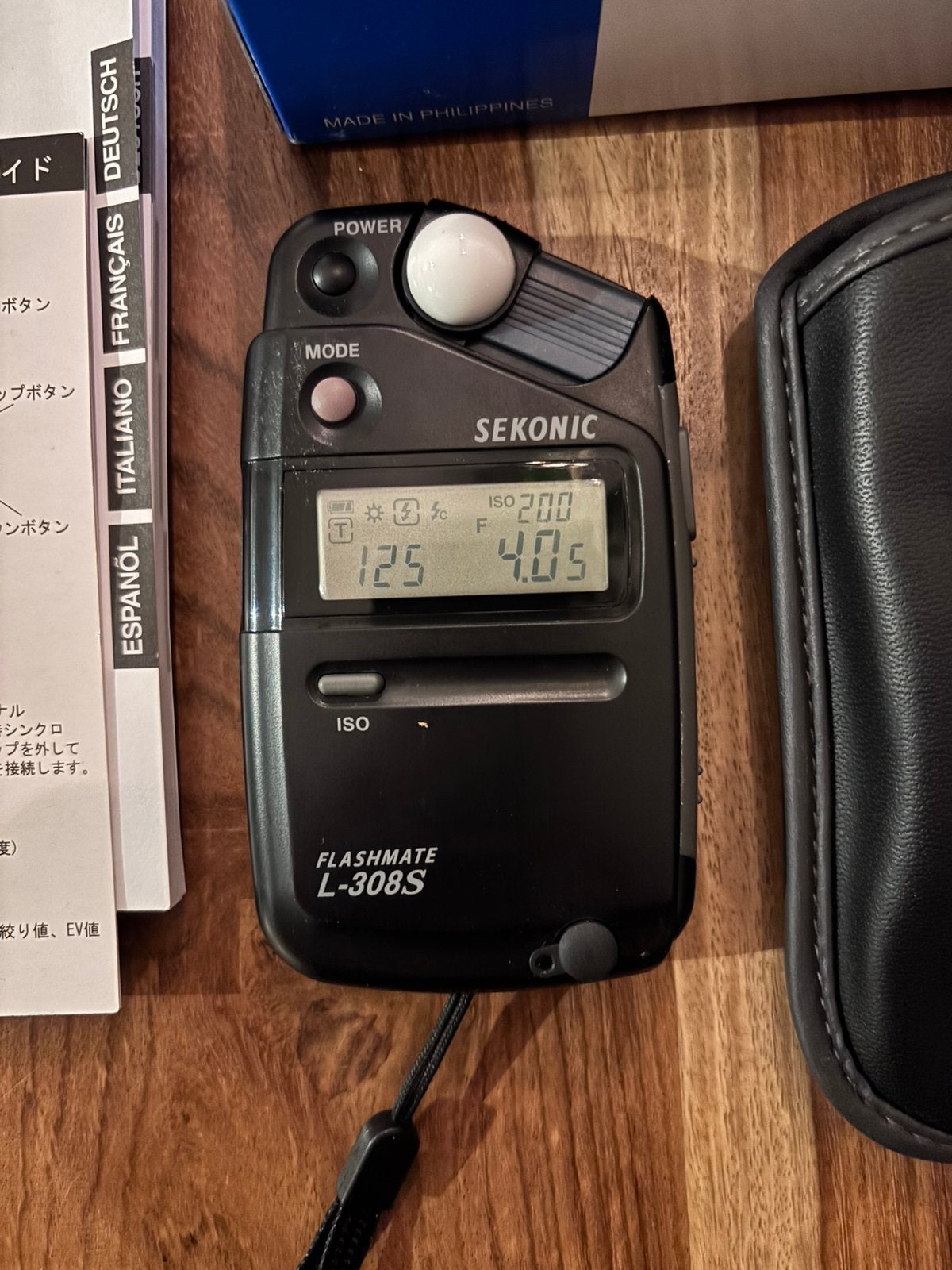 Sekonic flashmate L-308S flitsmeter / lichtmeter, Ophalen, Zo goed als nieuw, Overige typen
