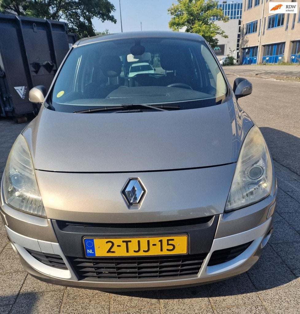 Renault Scénic 2.0 dCi Tech Line, Auto's, Renault, Euro 5, Stof, Beige, 4 cilinders