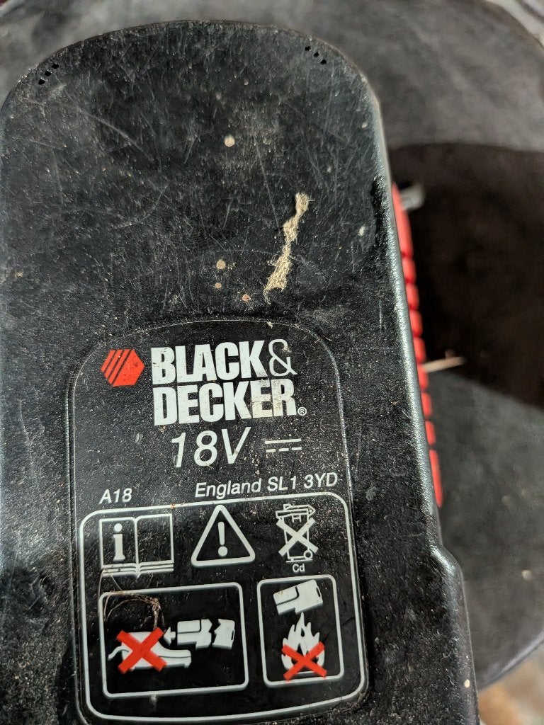 accu + lader black en Decker, Ophalen, Gebruikt, Overige typen