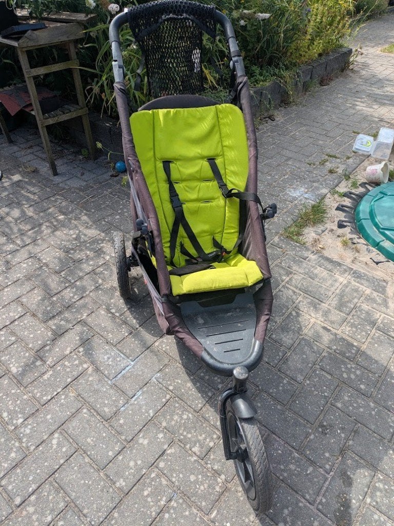 Phil&Teds duo kinderwagen, Gebruikt, Combiwagen, Verstelbare duwstang, Ophalen