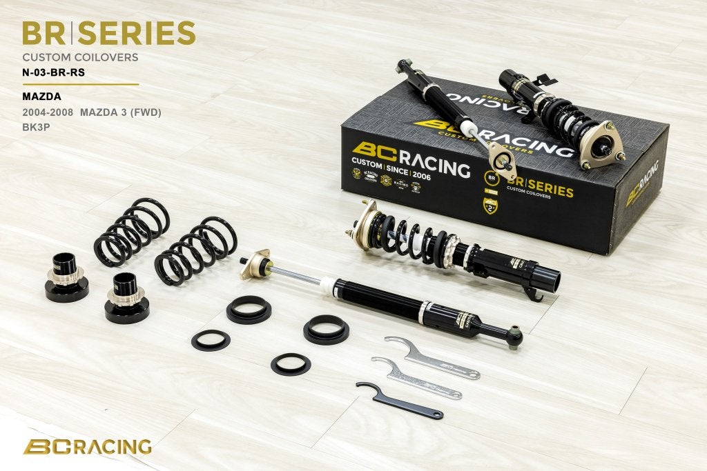 BC Racing schroefset - Mazda 3 BK3P FWD 04-08, Ophalen of Verzenden