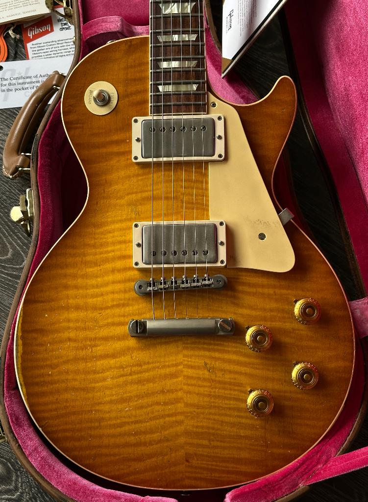 2023 Gibson Les Paul Standard 1959 Murphy Lab Heavy Aging, Ophalen of Verzenden, Gebruikt, Solid body, Gibson