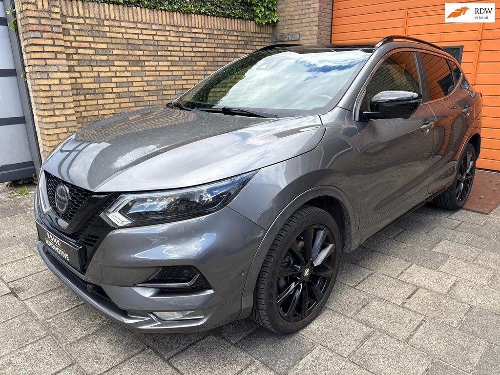 Nissan Qashqai 1.3 DIG-T N-Tec, Auto's, Nissan, Gebruikt, Zwart, 4 cilinders, 1290 kg
