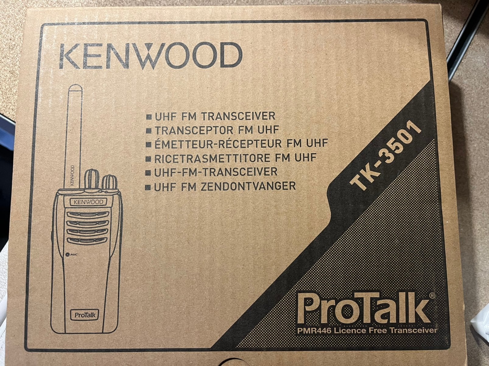 Kenwood ProTalk Tk-3501 portofoons. Nieuw in de doos, Ophalen of Verzenden, Nieuw, Overige typen, Minder dan 100 wattpiek