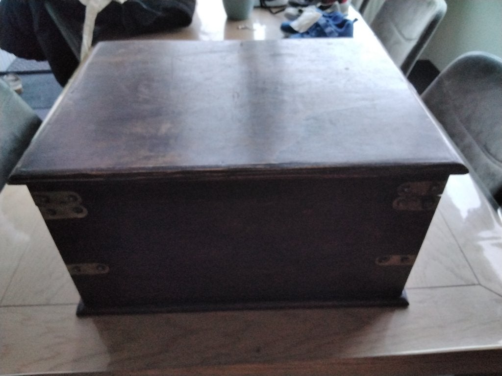 Houten kist, Ophalen, Minder dan 50 cm, Gebruikt, 50 tot 100 cm