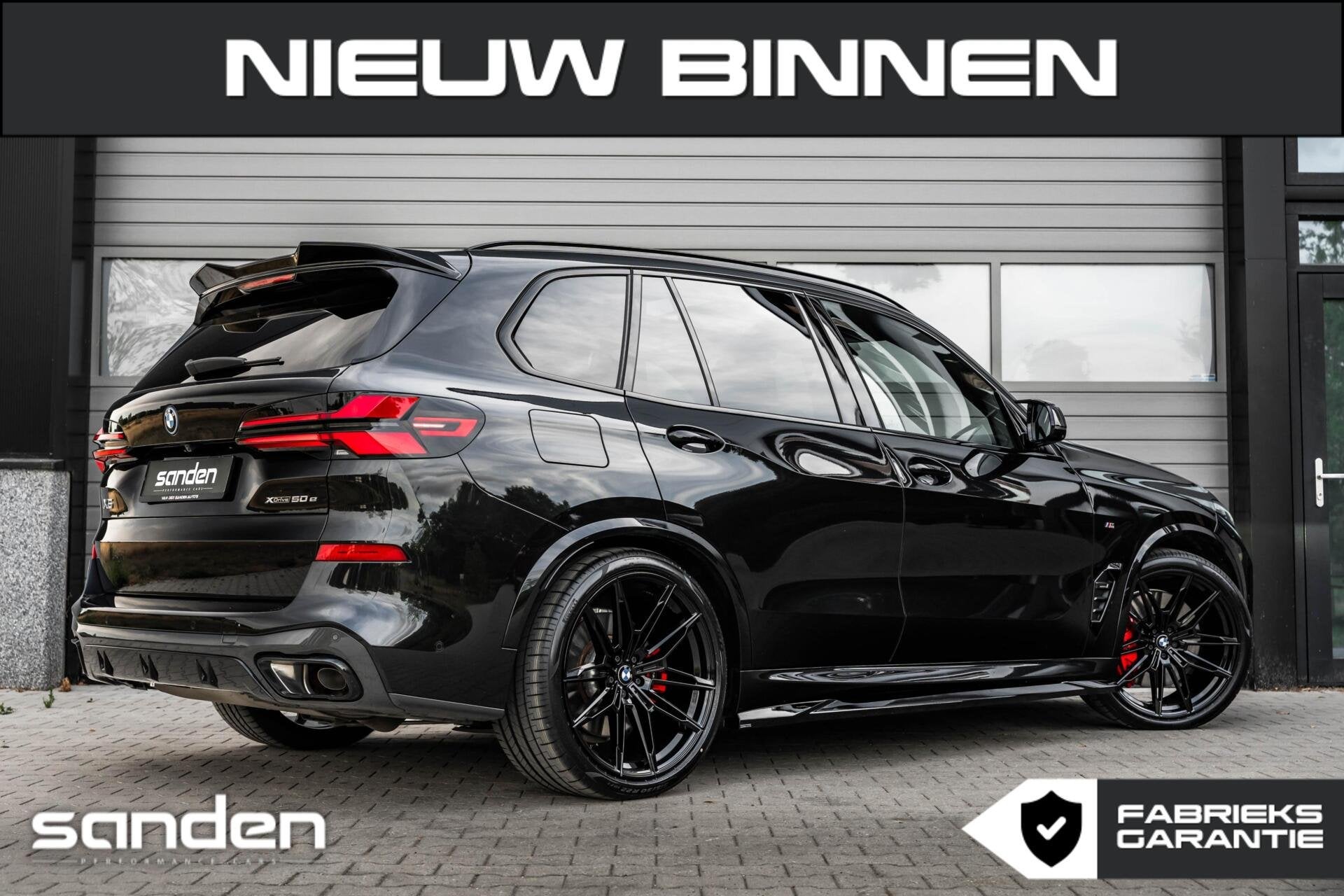 BMW X5 xDrive50e M Sport Pro|Black|MSeats|Pano|H/K|Alcan|HUD, Auto's, 2395 kg, Zwart, Leder, Bedrijf