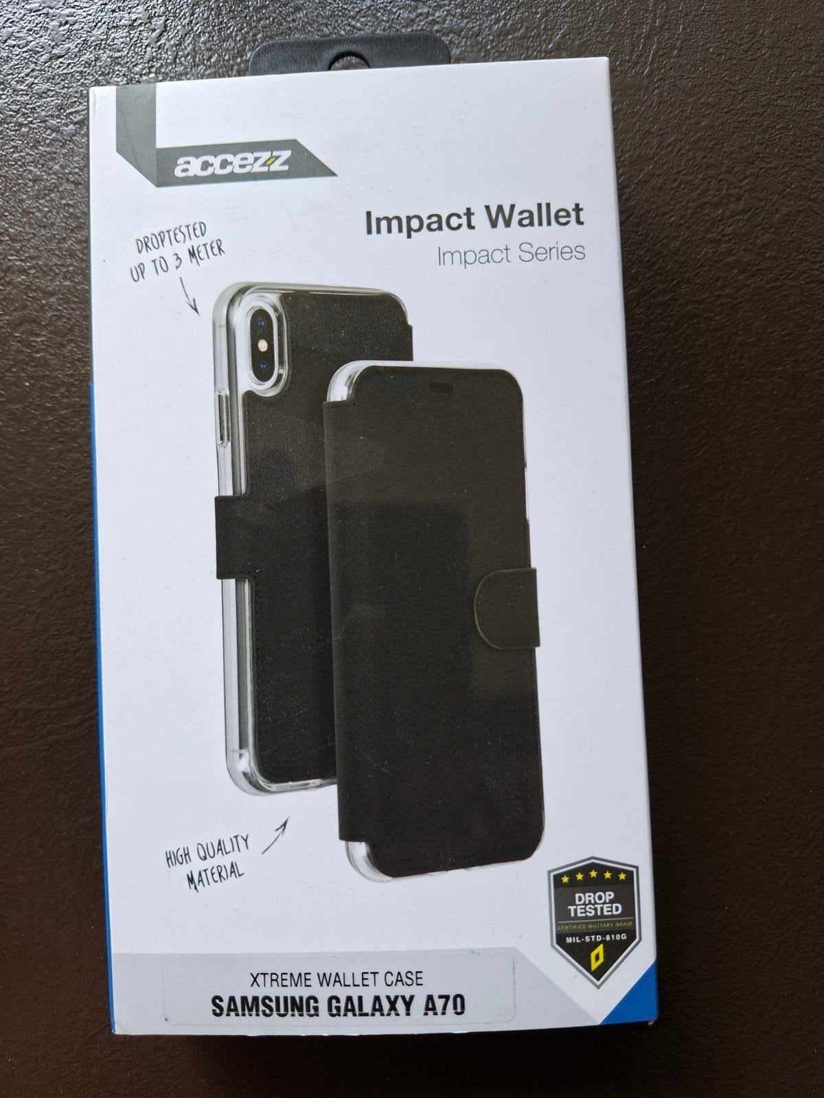 Acczezz Impact Wallet Case Samsung Galaxy A70 - Nieuw, Ophalen of Verzenden, Nieuw, Overige modellen, Hoesje of Tasje