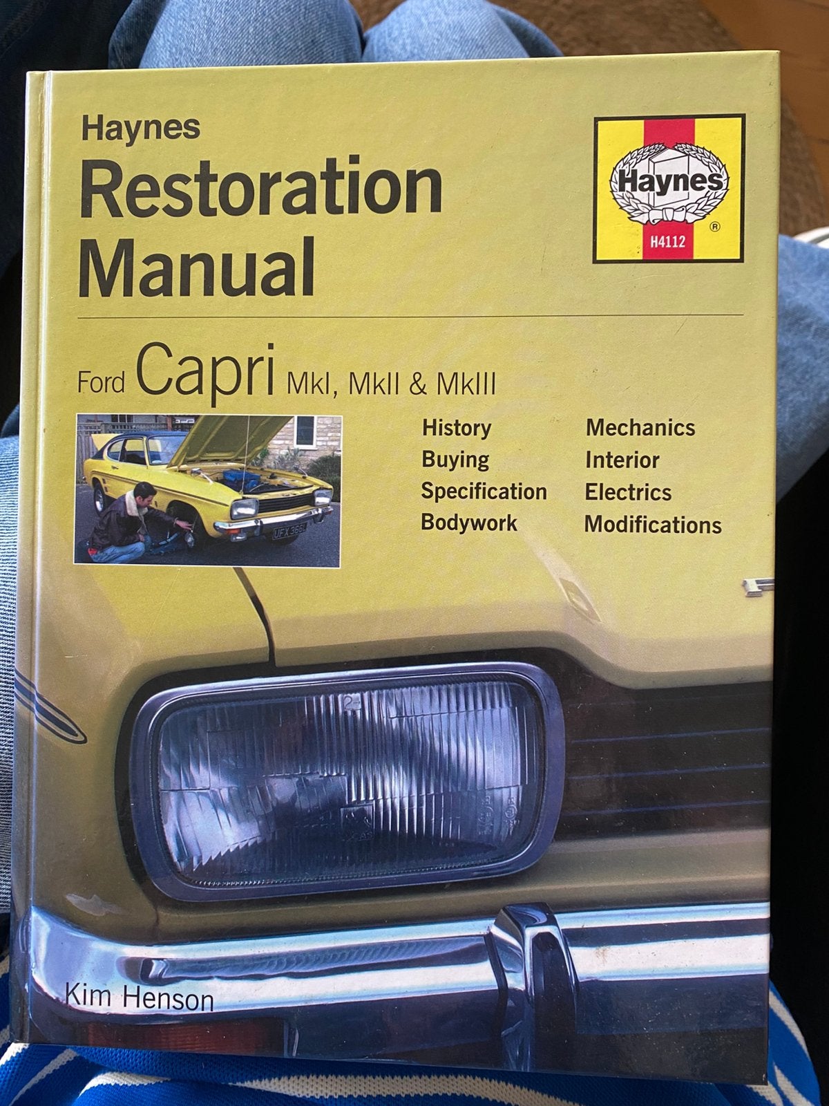 Haynes Restoration Manual - Ford Capri MkI, MkII & MkIII, Ophalen, Gelezen, Ford