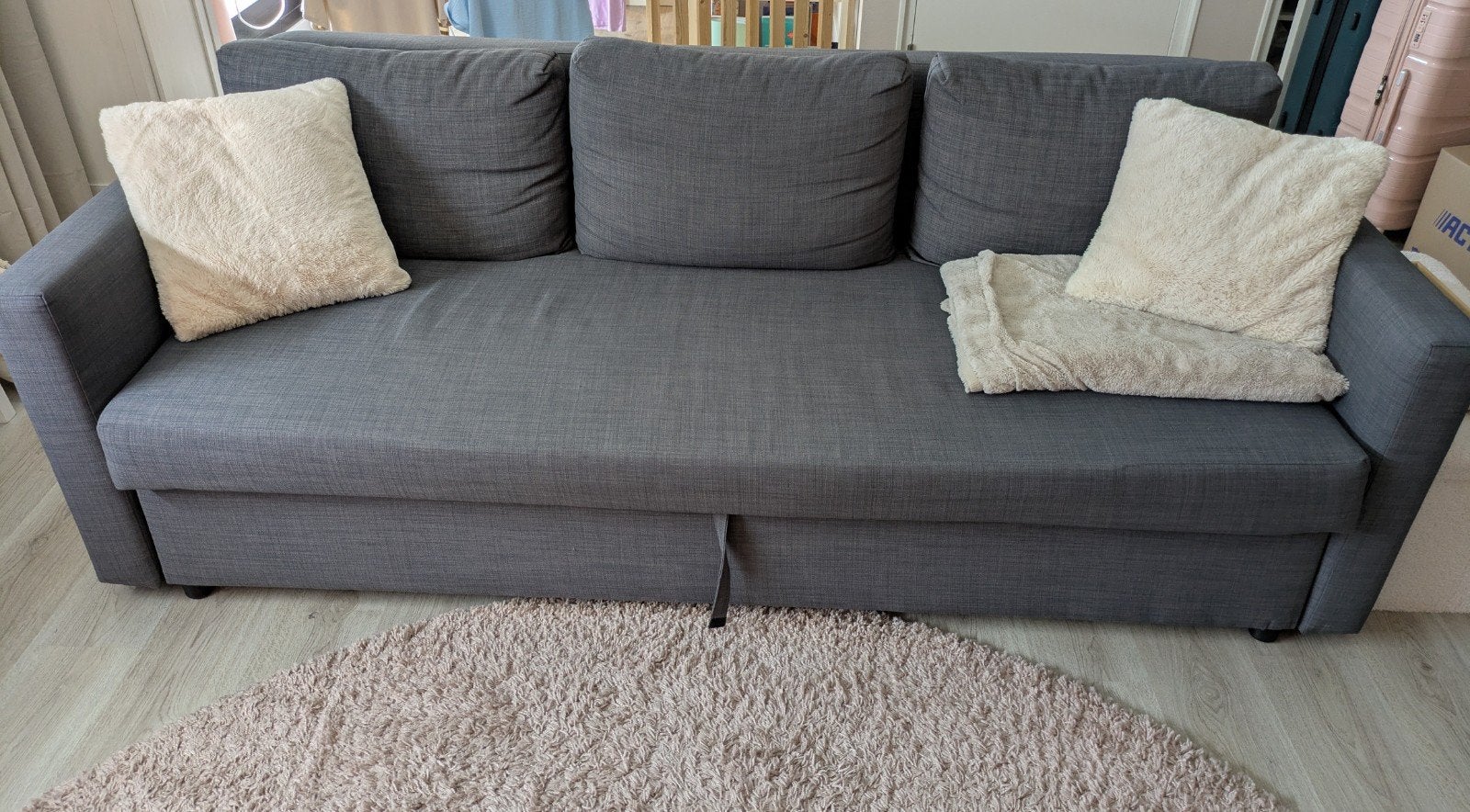 bank, Huis en Inrichting, Ophalen, Zo goed als nieuw, 250 tot 300 cm