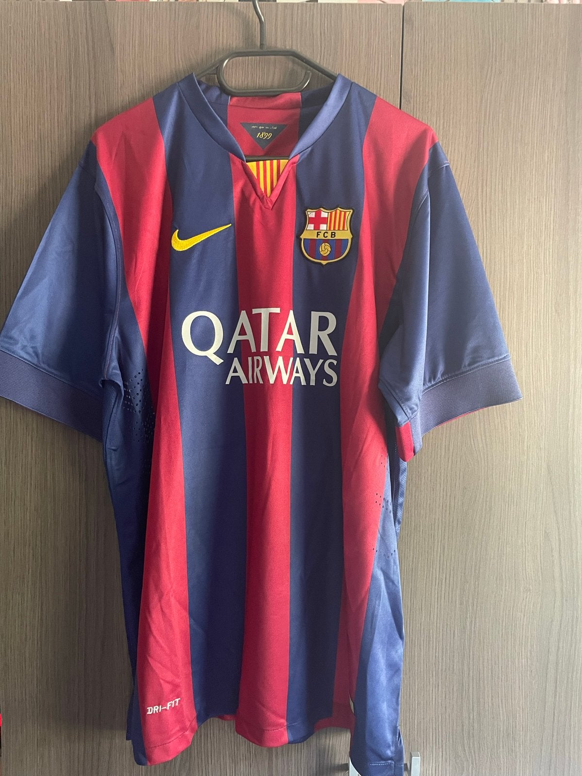 FC Barcelona Thuisshirt 2014/2015 - Neymar Jr. #11, Maat 52/54 (L), Meerkleurig, Ophalen of Verzenden, Voetbal