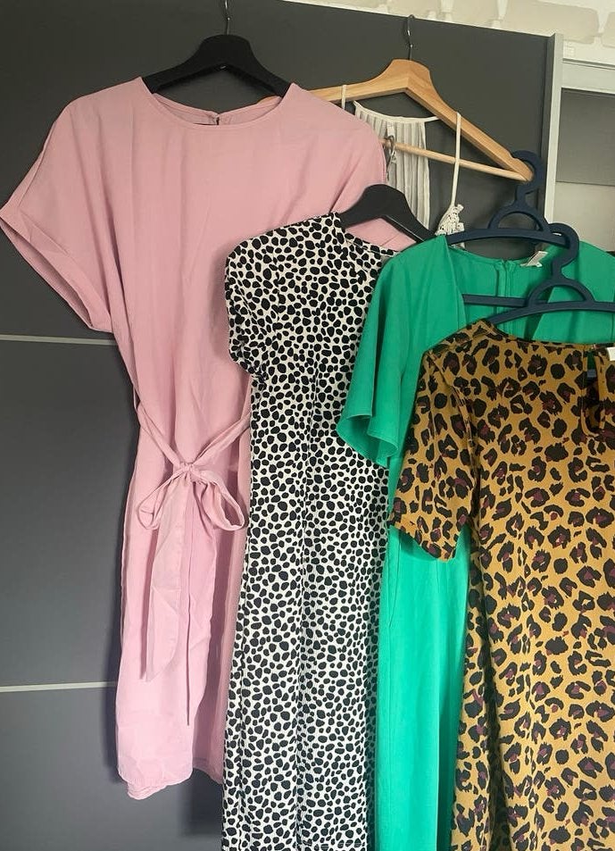 Diverse jurkjes en jumpsuit - Maat M (36/38), Ophalen of Verzenden, Zo goed als nieuw, Maat 38/40 (M)