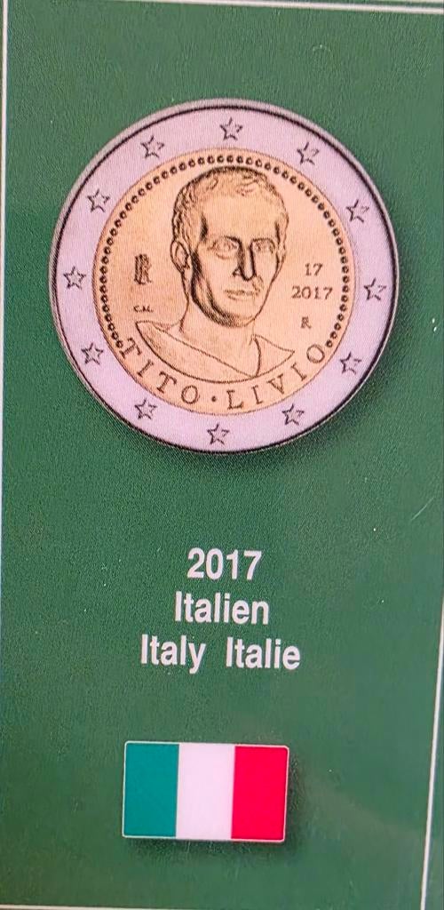 2 euro Italië 2017, Postzegels en Munten, Munten | Europa | Euromunten, Ophalen of Verzenden, Italië, 2 euro