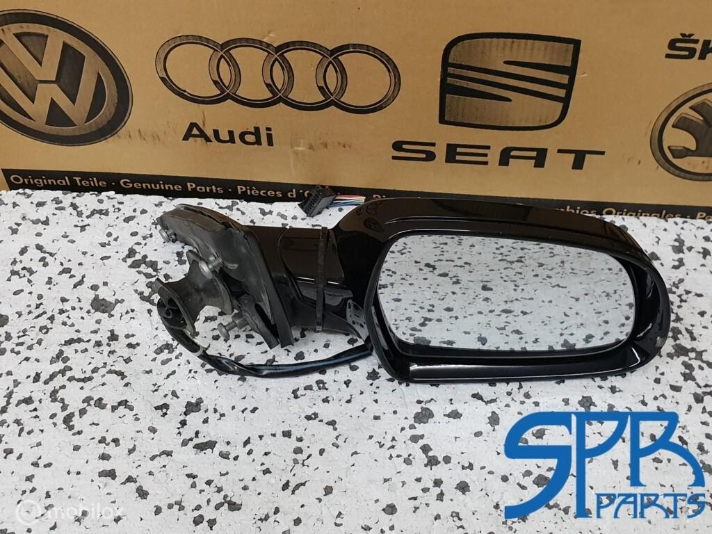 A4 B8 8K RECHTS ELEKTRISCH INKLAPBAAR Buitenspiegel SPIEGEL, Auto-onderdelen, Spiegels, Audi, Gebruikt, Ophalen of Verzenden