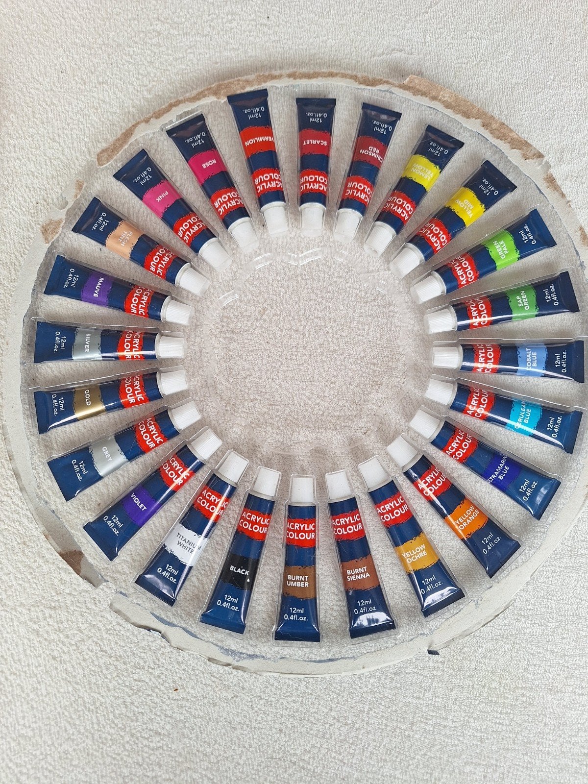 Schilderset: Acrylverf, Kwasten, Paletten, Doeken &, Hobby en Vrije tijd, Ophalen of Verzenden, Nieuw, Acrylverf