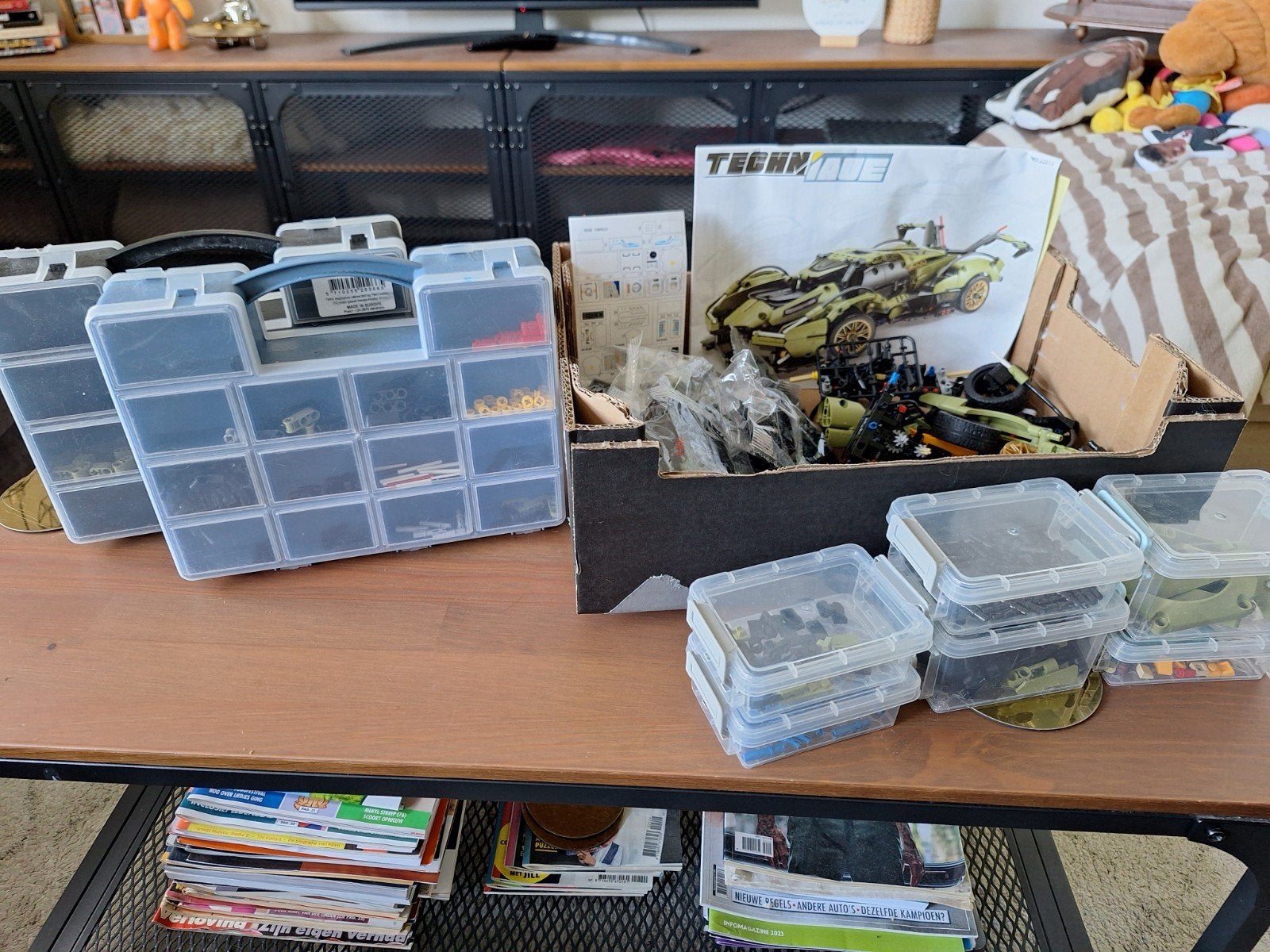 Lego Technic set - Compleet met gesorteerde onderdelen, Lego, Ophalen of Verzenden, Zo goed als nieuw, Technic