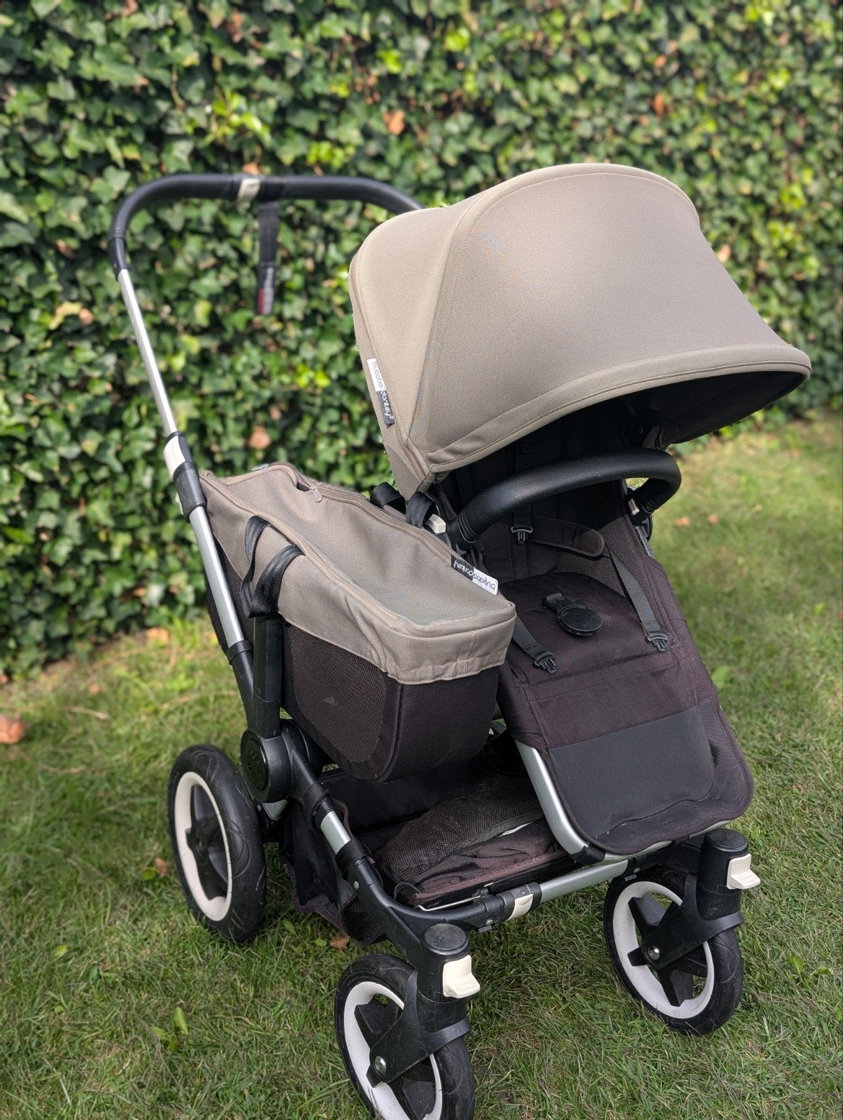 Bugaboo Donkey Duo compleet met accessoires, Ophalen, Gebruikt, Duowagen, Bugaboo