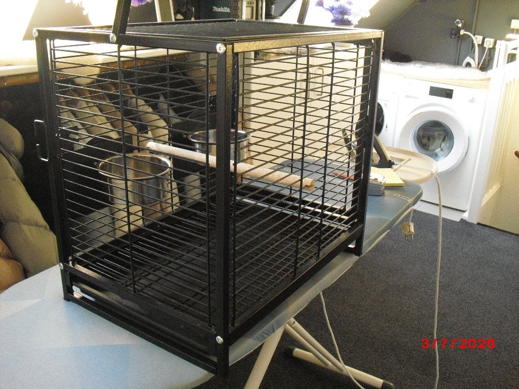vervoer  kooi met broed huisje, Dieren en Toebehoren, Ophalen, Nieuw, Metaal, Vogelkooi