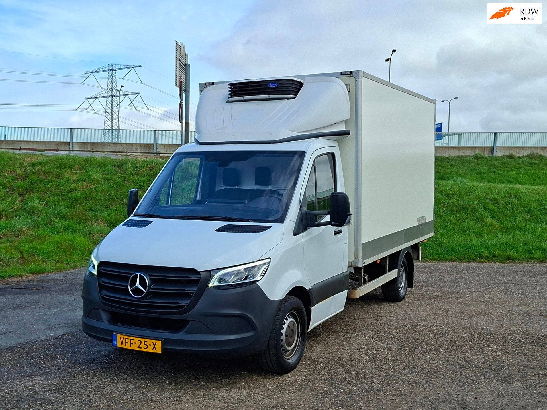 Mercedes-Benz Sprinter 314 Koelwagen dag en nacht Euro 6, Auto's, Automaat, Gebruikt, Wit, Mercedes-Benz