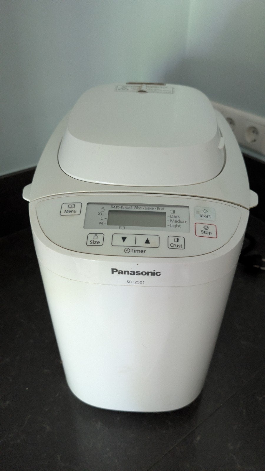Panasonic SD-2501 Broodbakmachine - Werkt perfect, Ophalen, Gebruikt