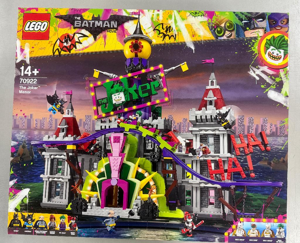 Lego 70922 Batman The Joker Manor nieuw, zonder minifiguren, Ophalen of Verzenden, Nieuw, Lego