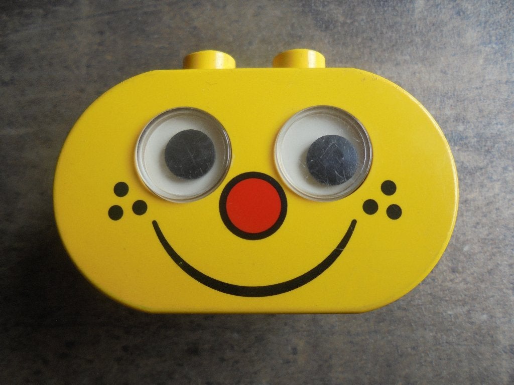 Lego Duplo Brick 2x4x2 Rounded Ends (zie foto's), Ophalen of Verzenden, Gebruikt, Losse stenen, Duplo