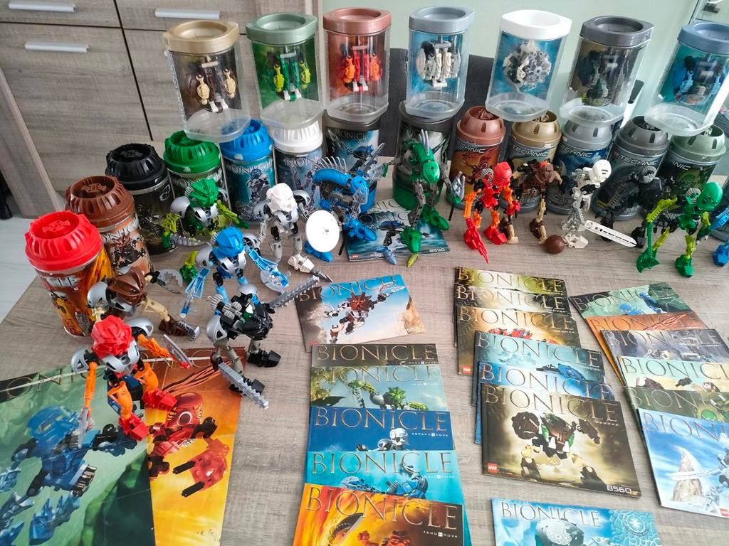 Grote collectie Lego Bionicle, Ophalen of Verzenden, Gebruikt, Overige merken