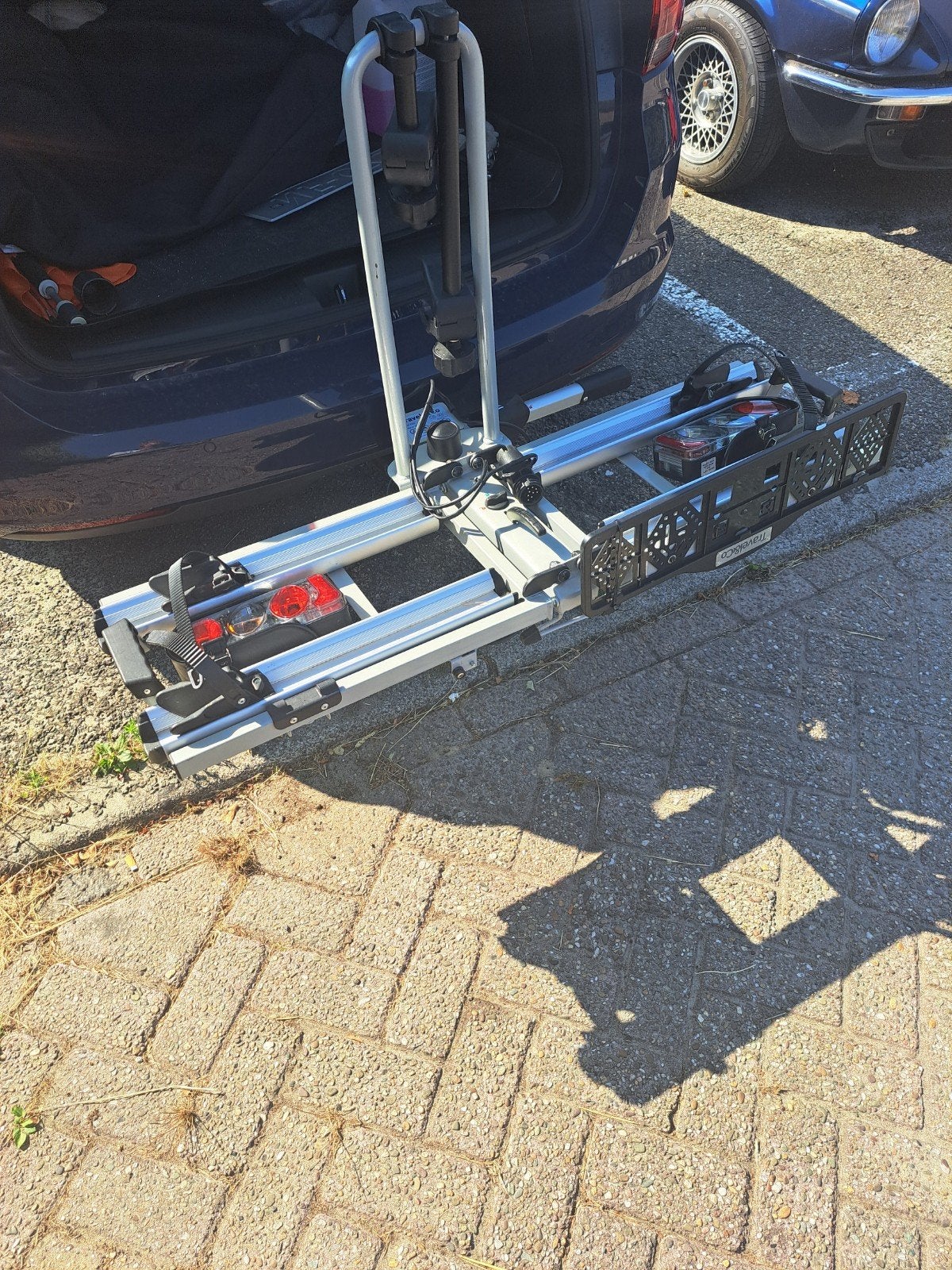 Travel & Co Flex Fietsendrager, Ophalen of Verzenden, Zo goed als nieuw, 2 fietsen, Trekhaakdrager