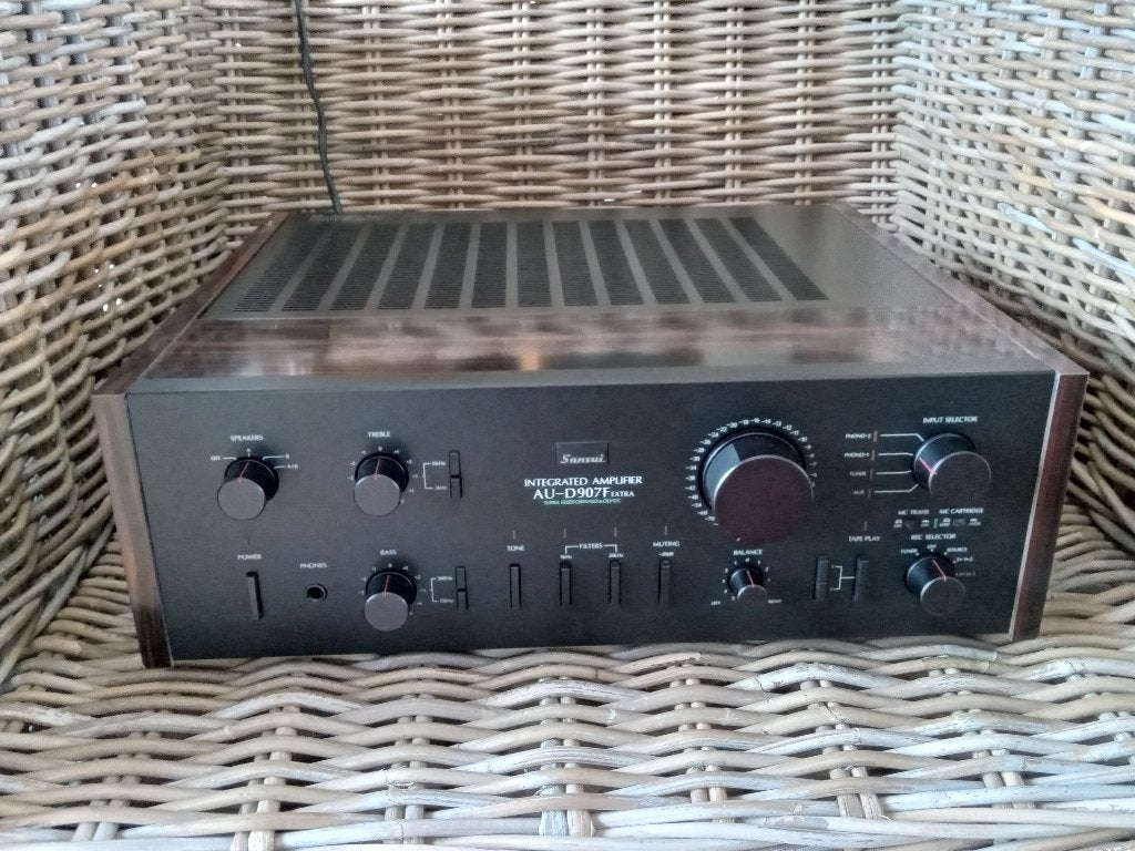 Sansui AU-D 907 F Extra Integrated amplifier, Verzenden, Zo goed als nieuw, 120 watt of meer, Overige merken